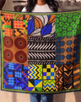 Nairobi Luxe Scarf 33" x 33",Scarves, Sassy Jones,