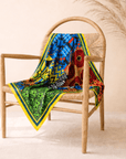 Nairobi Luxe Scarf 33" x 33",Scarves, Sassy Jones,