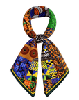 Nairobi Luxe Scarf 33" x 33",Scarves, Sassy Jones,