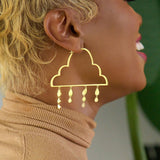 Noelani Cloud 14k Hoops