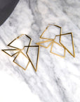 Nyah 14k Earrings,Earrings, Sassy Jones,14K earrings, hoops