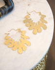 Oluchi 14k Earrings,Earrings, Sassy Jones, 14K earrings, hoops