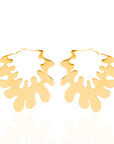 Oluchi 14k Earrings,Earrings, Sassy Jones, 14K earrings, hoops