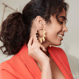 Oluchi 14k Hoops,Earrings, Sassy Jones,