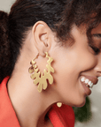 Oluchi 14k Hoops,Earrings, Sassy Jones,