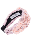 Paige Fleur Majesty Headband - Blush,Headbands, Sassy Jones,