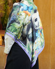 Panda Paradise Luxe Scarf,Scarves, Sassy Jones,