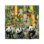 Panda Paradise Luxe Scarf,Scarves, Sassy Jones,