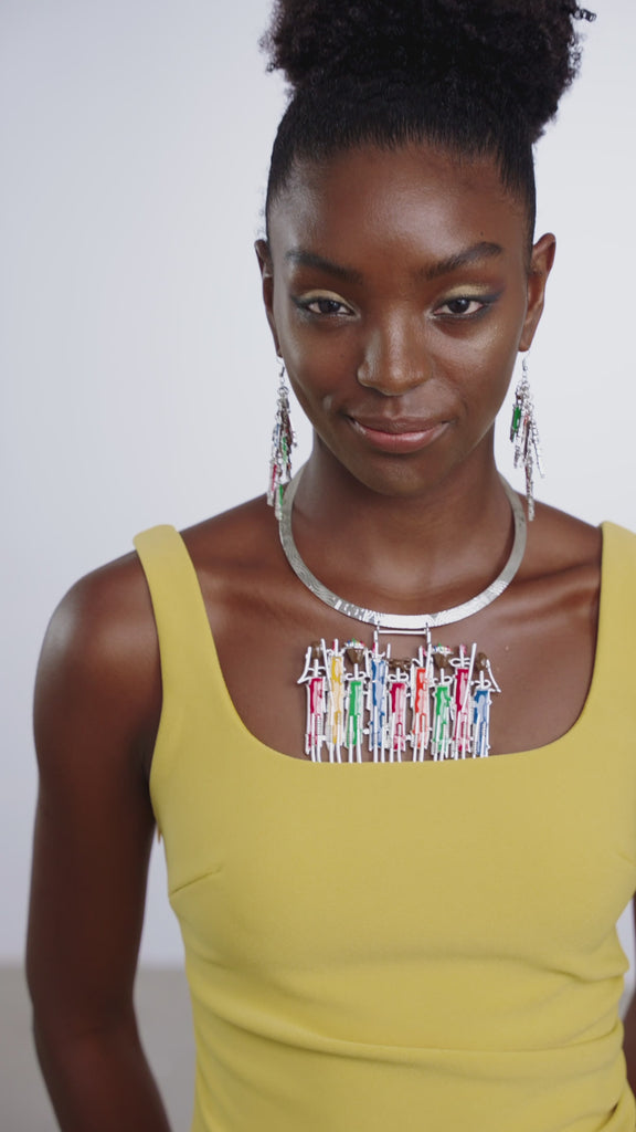 Maasai Sherrie Choker African Choker Necklace Maasai Jewelry Traditional Maasai Choker Ethnic Beaded Choker Maasai-Inspired Accessories Handmade African Jewelry Tribal Choker Necklace Colorful Beaded Choker Maasai Beadwork Statement Choker Necklace Authentic Maasai Jewelry African Fashion Jewelry Maasai Beaded Necklace Unique Tribal Choker