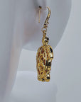 Soleia Turquoise Crystal Sea Turtle Drop Earrings