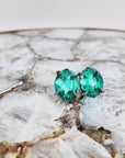 glass stud , turquoise jewelry, turquoise earring, beaded jewelry, glass bead jewelry, glass bead earring