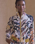 The Ulana Stretch Jogger Jacket - Safari Ink