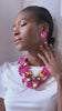 statement necklace, bib necklace, chunky necklace, fashion necklace, bold jewelry, colorful necklace, women’s statement necklace, costume jewelry, designer style necklace, trendy jewelry