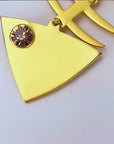 Caicos 18k Fishbone Necklace