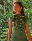 Caliope Cascading Chain - Green