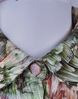 The Sorelle Silky Pleated Lounge Top