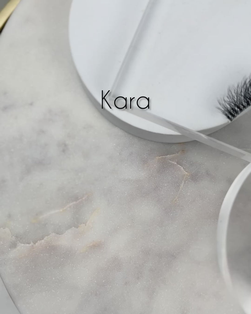 Kara lashes, natural mink lashes, featherweight false eyelashes, soft everyday lashes, lush mink lashes, lightweight reusable lashes, best natural false lashes, 3D mink eyelashes, daily wear lashes