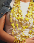 Caliope Cascading Chain - Yellow