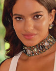 Malia Glass Choker - Rich Auntie