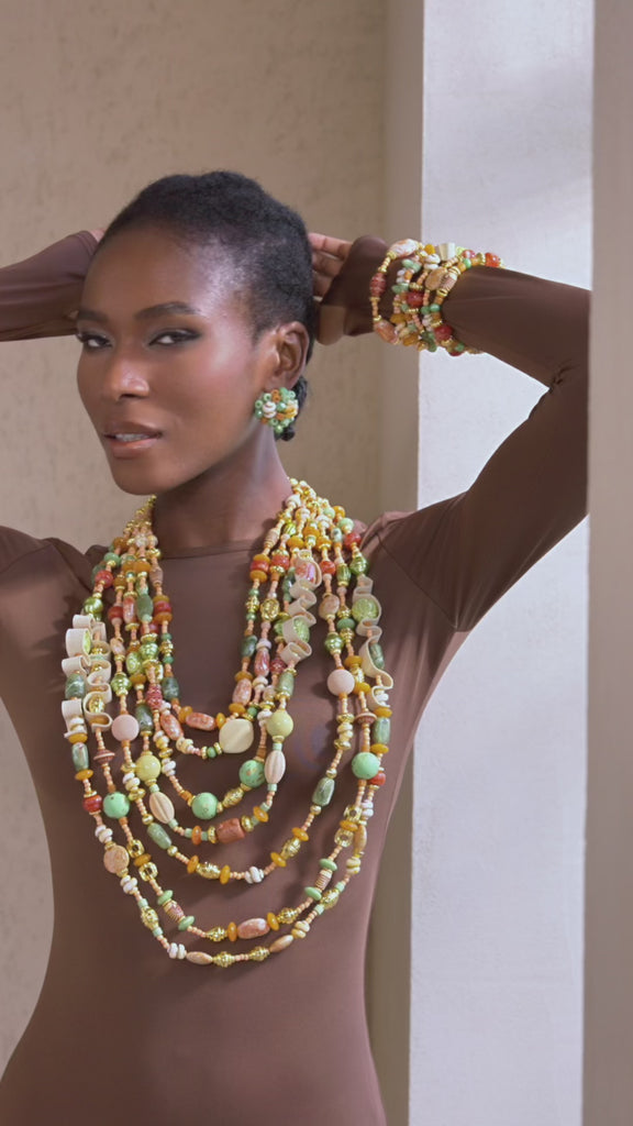 bracelet stack women, leather bracelet stack, beaded bracelet stack, statement bracelet set, artisan bracelets, wearable art bracelet, bold bracelet stack, boutique bracelets, luxury costume bracelets, modern statement jewelry