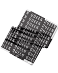 Queen Luxe Scarf - Classic Black/White,Scarves, Sassy Jones,