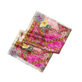 Queen Silk Blend Scarf - Hot Pink - Sassy Jones