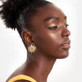 Queen Yellow Jewelry Statement Yellow Studs Beaded Studs Bold Fashion Accessories Royal Jewelry for Women Glamorous Bead Jewelry Elegant Yellow Fashion Jewelry Unique Crown Jewelry Eye-Catching Beaded Accessories Regal Yellow Studs Luxury Beaded Jewelry High Fashion Jewelry for Women Yellow Gemstone Jewelry Show-Stopping Jewelry Pieces Exclusive Designer Jewelry Handcrafted Statement Studs