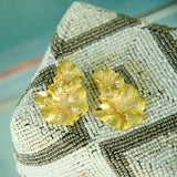 Rosa Dangles - Gold,Earrings, Sassy Jones,