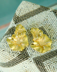 Rosa Dangles - Gold,Earrings, Sassy Jones,