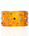 Roxie Caramel Confetti Cuff,Bracelets, Sassy Jones,