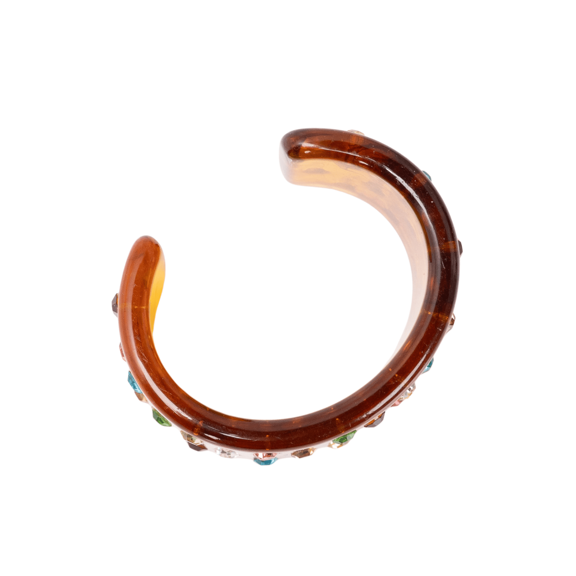 Roxie Caramel Confetti Cuff,Bracelets, Sassy Jones,