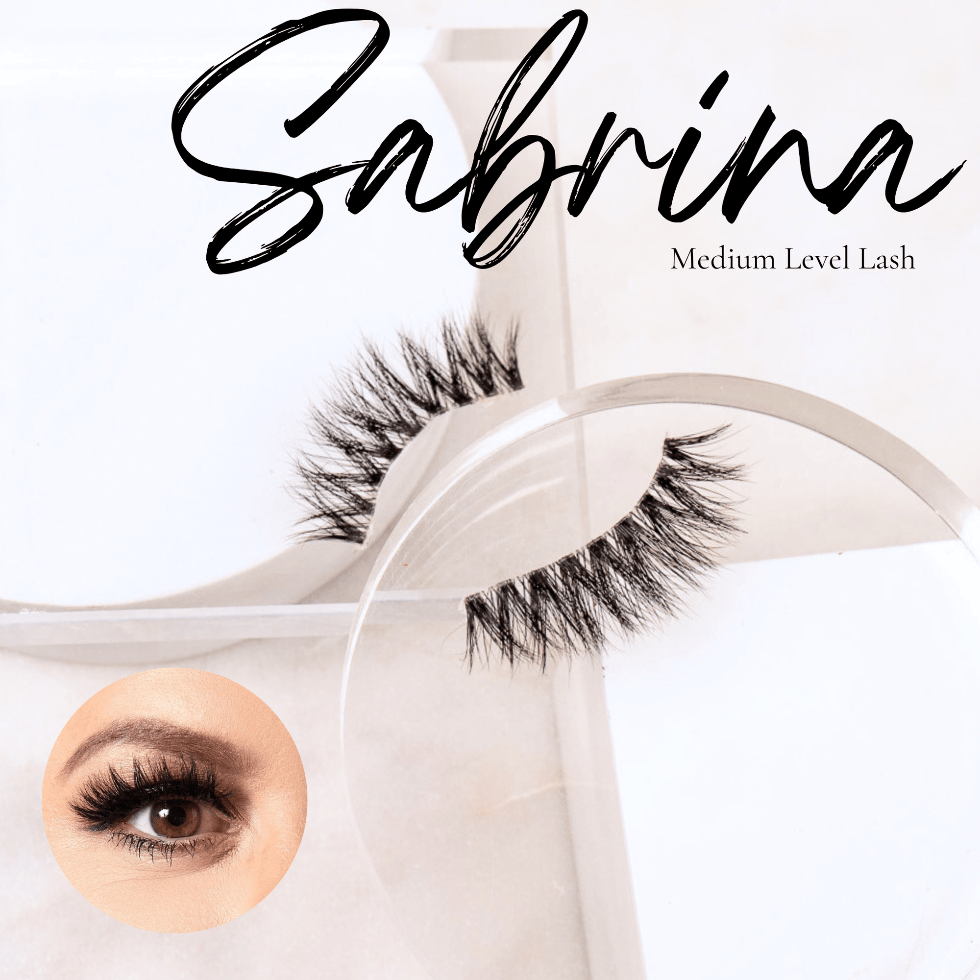 Sabrina 3D Fluffy Featherweight Mink Lashes – Soft, Wispy & Reusable,Beauty, Sassy Jones,