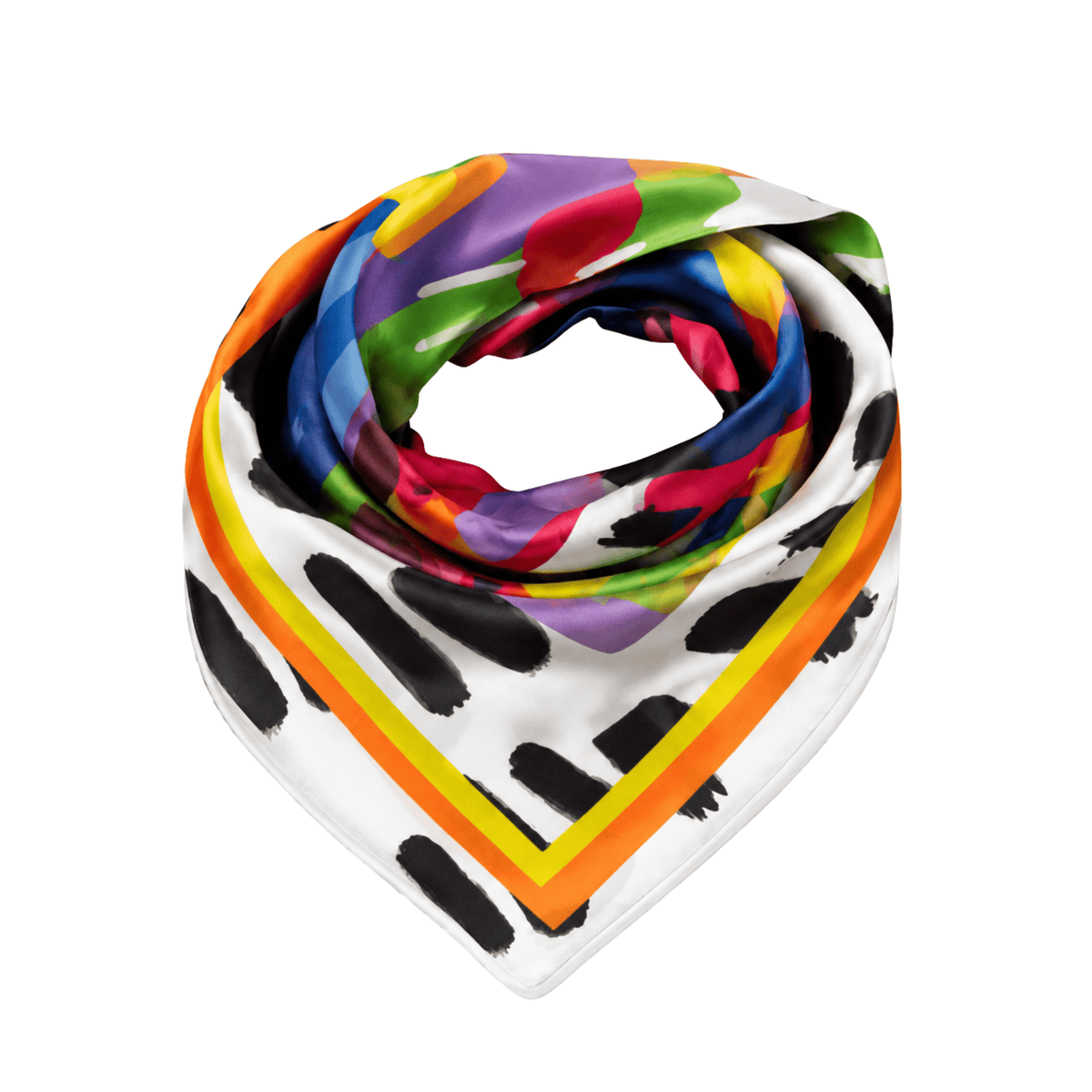 Samba Giraffe Luxe Scarf 33” X 33”