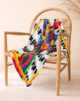 Samba Giraffe Luxe Scarf 33” X 33”,Scarves, Sassy Jones,
