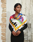 Samba Luxe Scarf - Jabari Giraffe,Scarves, Sassy Jones,