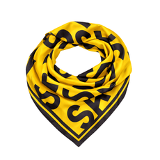 Sassy City Scarf 33" x 33" - Yellow/Black,Scarves, Sassy Jones,