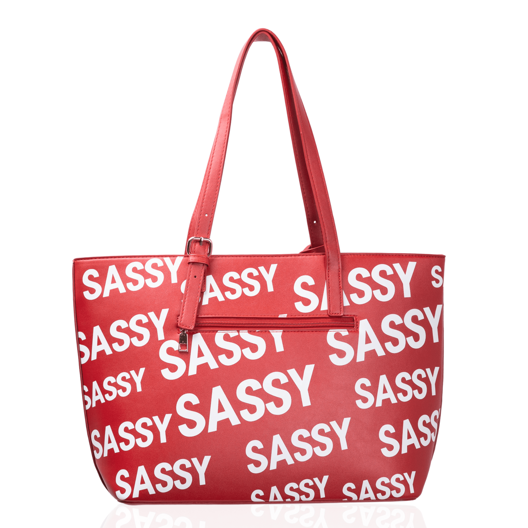 Sassy City Tote - Red/White,Handbags, Sassy Jones,