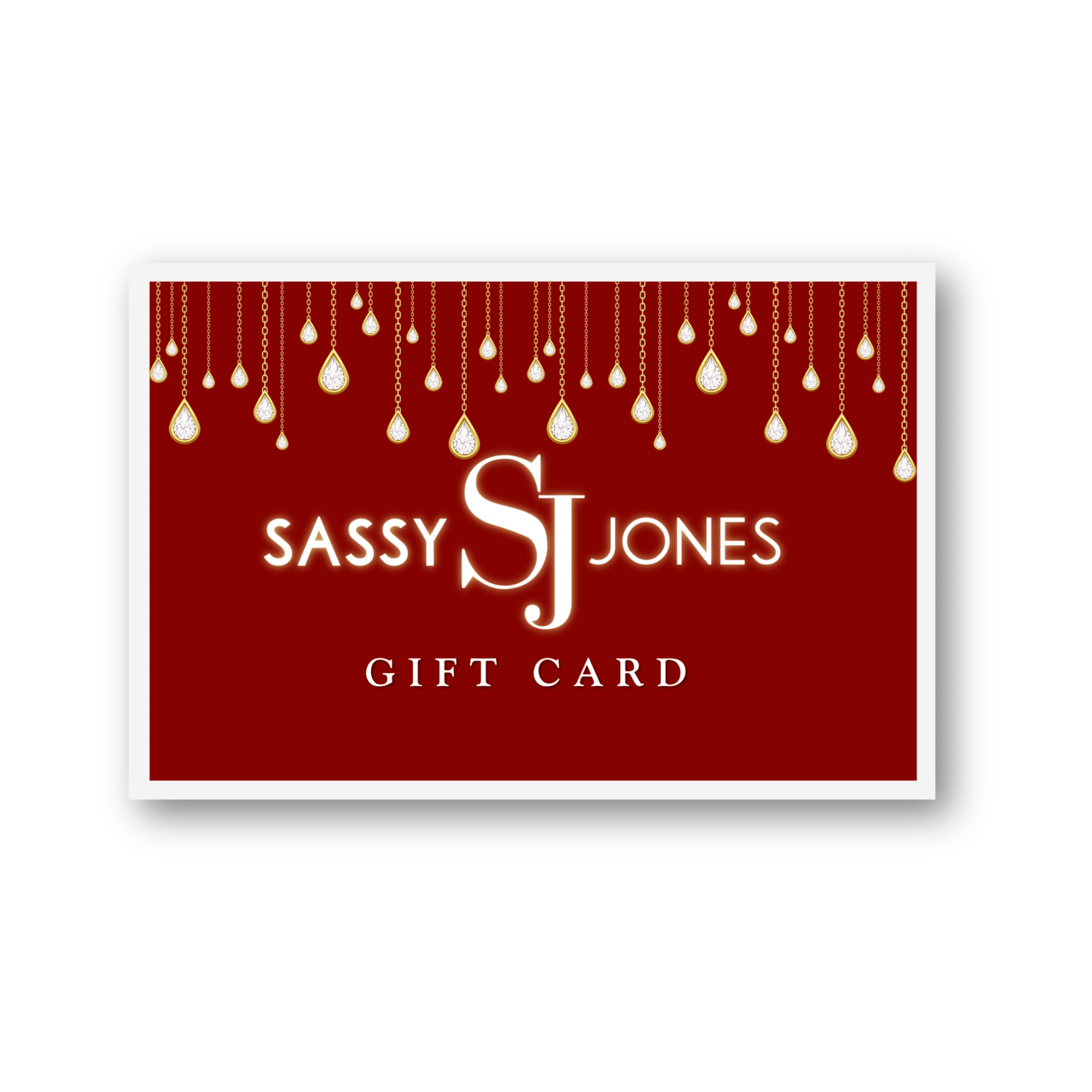 Sassy Jones Christmas Sparkle Digital Gift Card,Gift Cards, Sassy Jones,