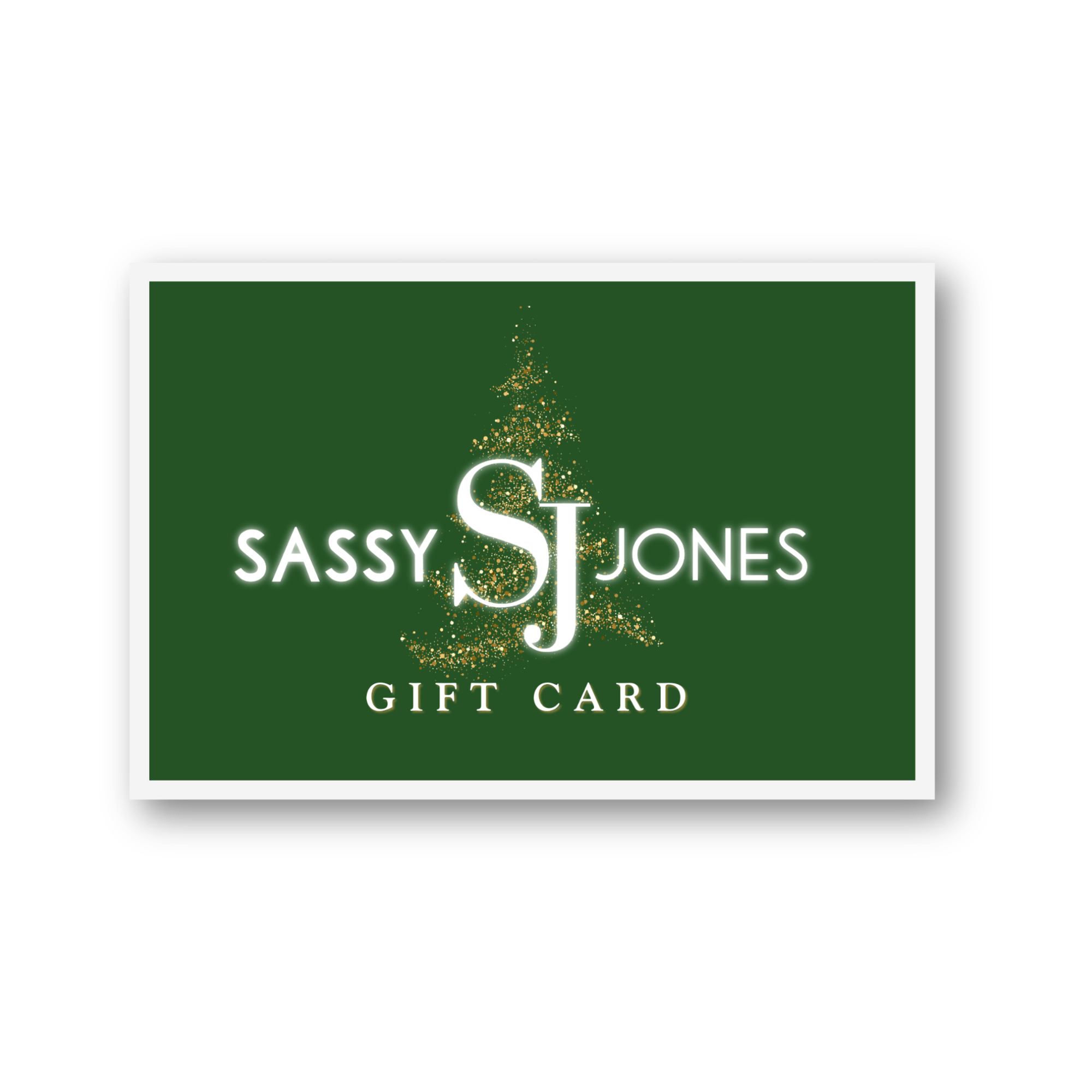 Sassy Jones Christmas Tree Digital Gift Card,Gift Cards, Sassy Jones,