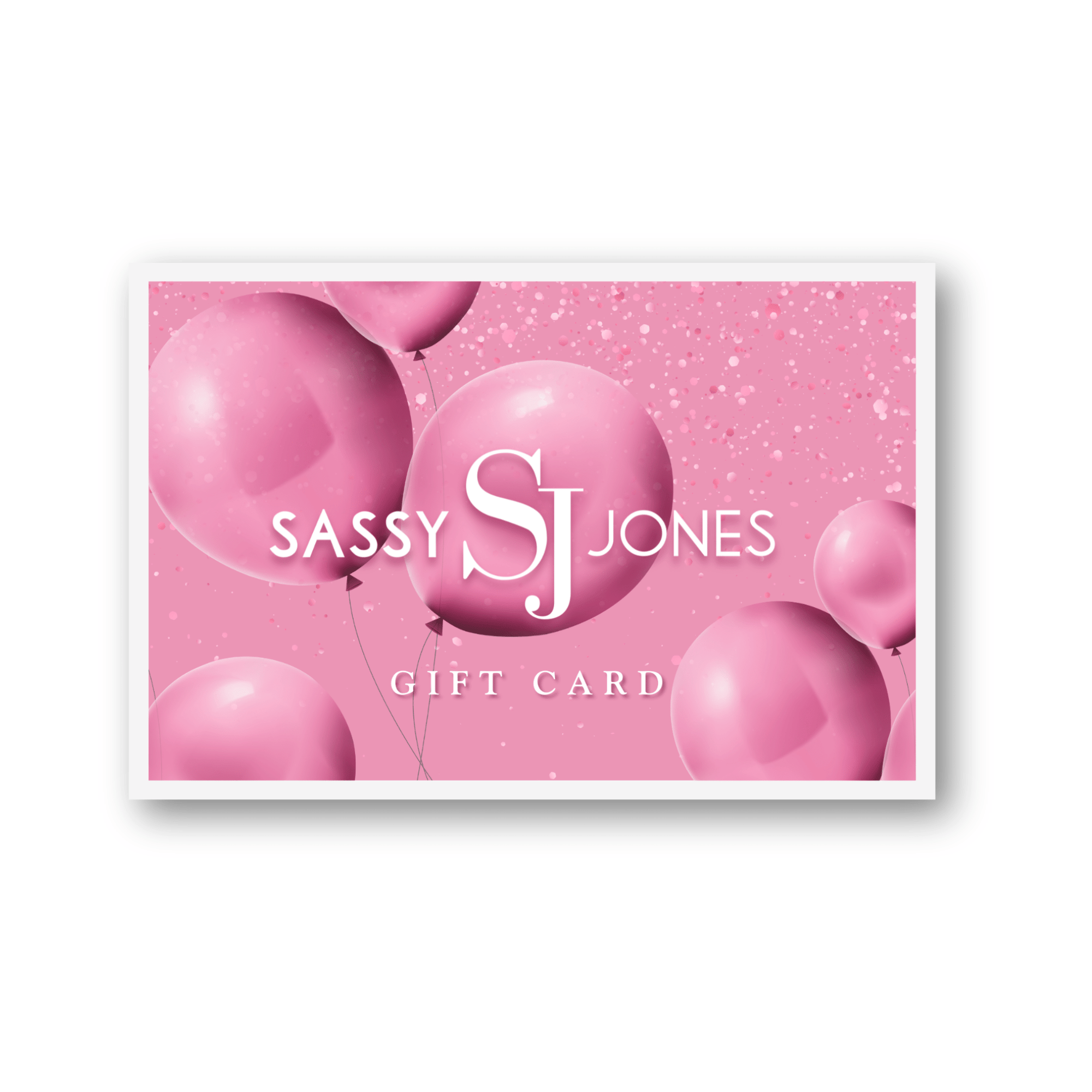 Sassy Jones Happy Birthday Digital Gift Card,Gift Cards, Sassy Jones,