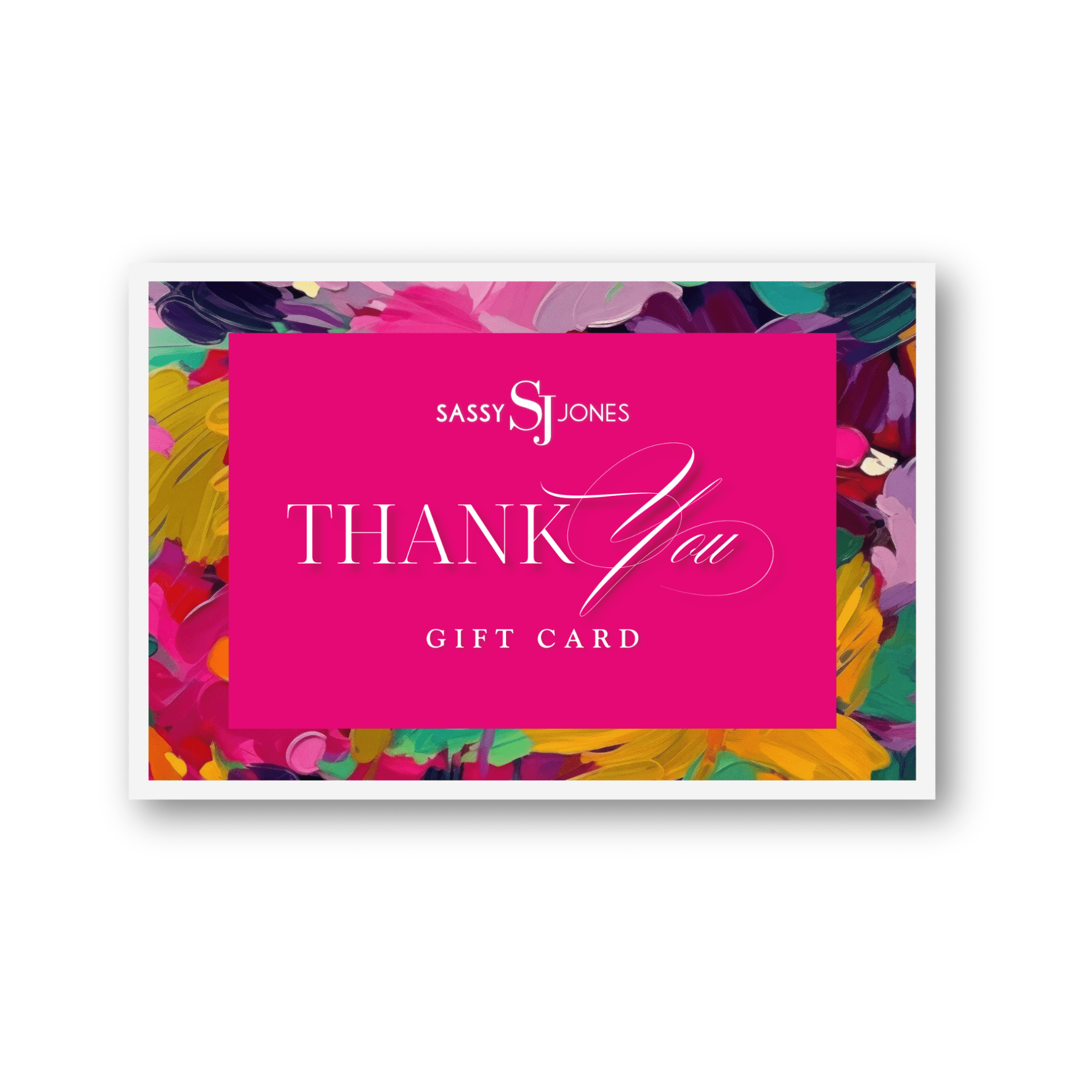 Sassy Jones Thank You Digital Gift Card,Gift Cards, Sassy Jones,