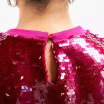 Sequin Shirt Magenta Simply Extraaa Sequin Top Dazzling Sequin Tee Matte Sequin Shirt Sparkling Statement Shirt Magenta Sequin T-Shirt Silver Sequin Saying Tee Radiant Sequin Top Flamboyant Sequin Shirt Shiny Magenta Shirt Elegant Sequin Top Fashion Statement Tee Playful Sequin Shirt Celebration Sequin Top Sophisticated Sequin Shirt