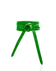 Yaya Leather Wrap Belt - Green,Belts, Sassy Jones,