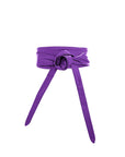 Yaya Leather Wrap Belt - Purple,Belts, Sassy Jones,