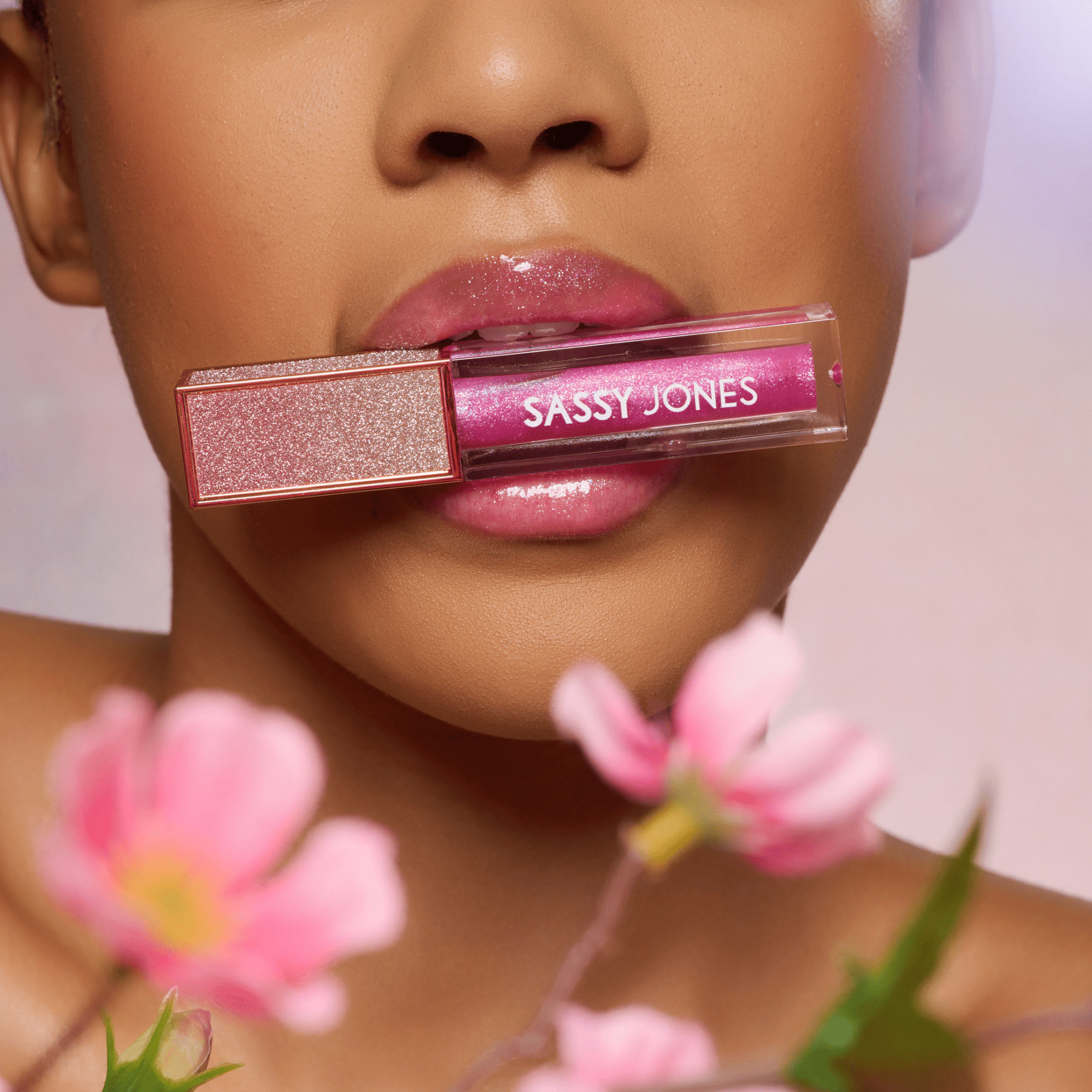 Sidepiece Sparkle Luxe Lip Gloss,Beauty, Sassy Jones,