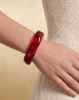 Simone Dynasty Garnett Bangle,Bracelets, Sassy Jones,