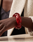 Simone Scarlet Rouge Bangle,Bracelets, Sassy Jones,