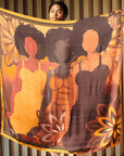 Sistership Luxe Scarf - Chocolate,Scarves, Sassy Jones,