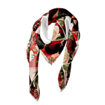 Sistership Luxe Scarf - Crimson,Scarves, Sassy Jones,