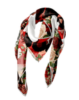 Sistership Luxe Scarf - Crimson,Scarves, Sassy Jones,